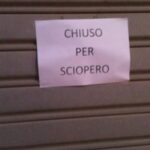 chiuso per sciopero