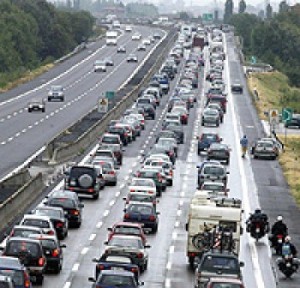 traffico coda autostrada