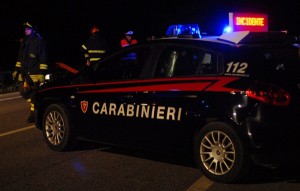 carabinieri incidente notte