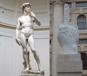 cattelan michelangelo