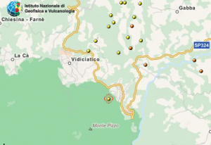 terremoto appennino 22 luglio