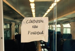 treno condizionatore non funzionante