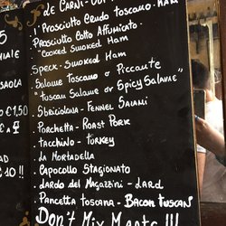 menu toscano