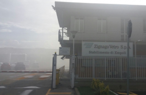 incendio zignago vetreria empoli