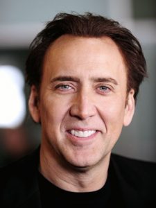 Actor Nicolas Cage arrives for the Los A