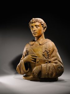 Donatello, San Lorenzo,1440 circa, terracotta, Collezione Peter Silverman e Kathleen Onorato (3)