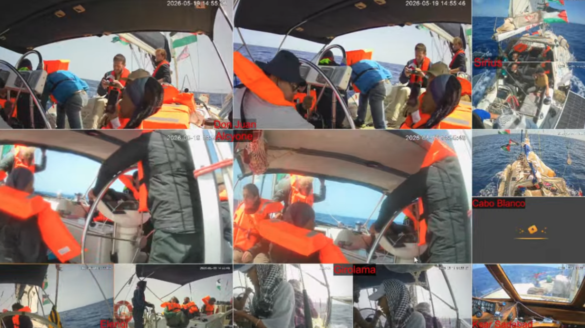 Sumud Flotilla, nuovo attacco dell’Idf: abbordata anche la nave Don Juan con Bundu e Salvetti – ASCOLTA