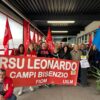 Metalmeccanici in presidio davanti alla “Leonardo”: “Si riapra il tavolo per il rinnovo del contratto”- ASCOLTA