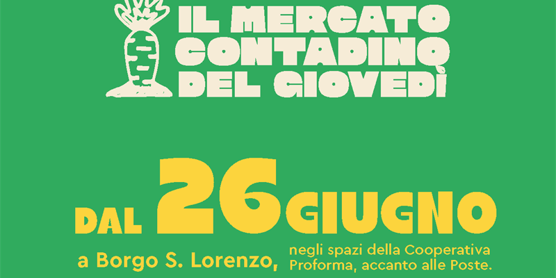 Prodotti locali, eventi e comunità: nasce il “Mercato Contadino del Giovedì” a Borgo San Lorenzo – ASCOLTA