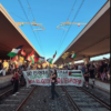 Decine di denunce in arrivo per il blocco dei treni ieri a Pisa da parte dei manifestanti per la Palestina