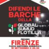 Nuovo attacco alla Sumud Flottilla: “Oggi partiamo”. Stasera a Firenze presidio di solidarietà