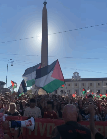 manifestazione roma 4 ottobre