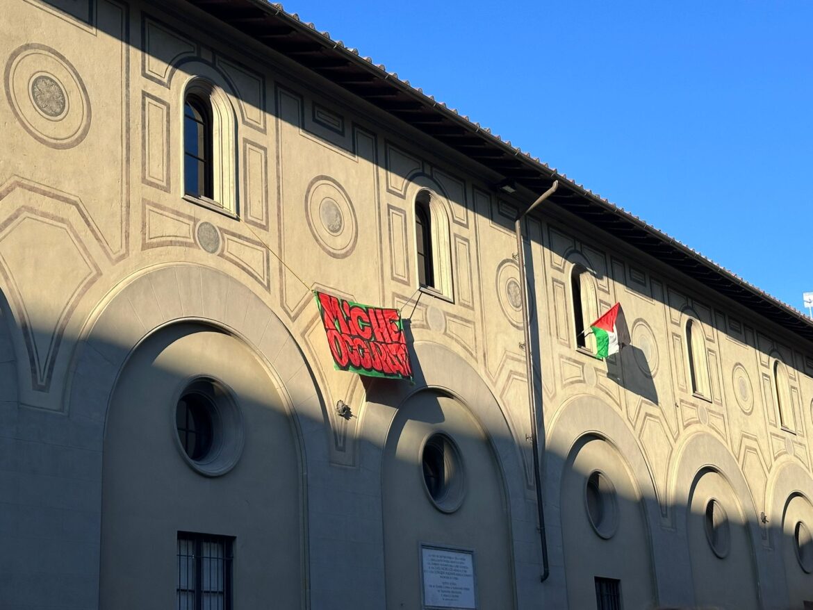 Gaza, la protesta invade le aule.  A Firenze occupate Scienze Umanistiche e i licei Machiavelli-Capponi e Michelangelo – ASCOLTA