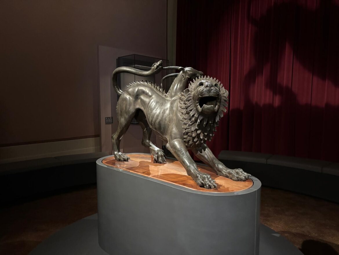 Rinnovala la sala della Chimera del Museo Archeologico di Firenze. “Primo passo per il rinnovamento del Museo” – ASCOLTA