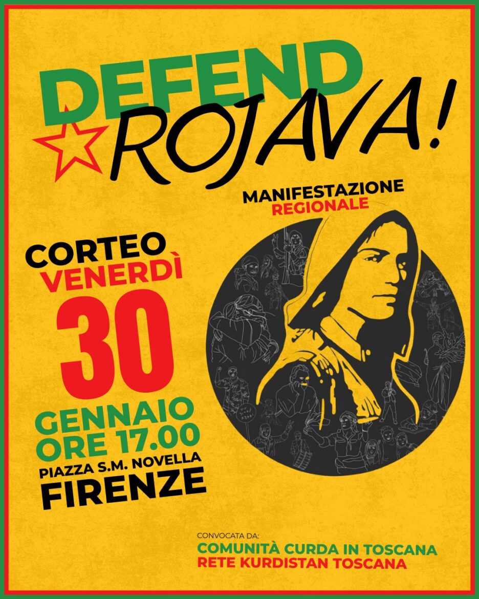 “Defend Rojava!”, venerdì corteo contro l’attacco militare al Confederalismo Democratico –  ASCOLTA