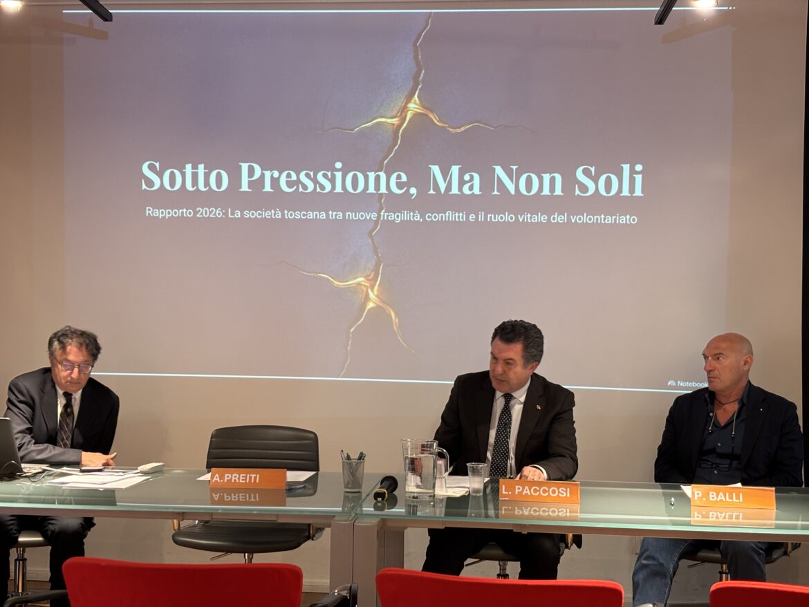 Rapporto Cesvot, il 47,6% dei toscani si preoccupa per il futuro, i giovani 5 volte di più rispetto agli anziani – ASCOLTA