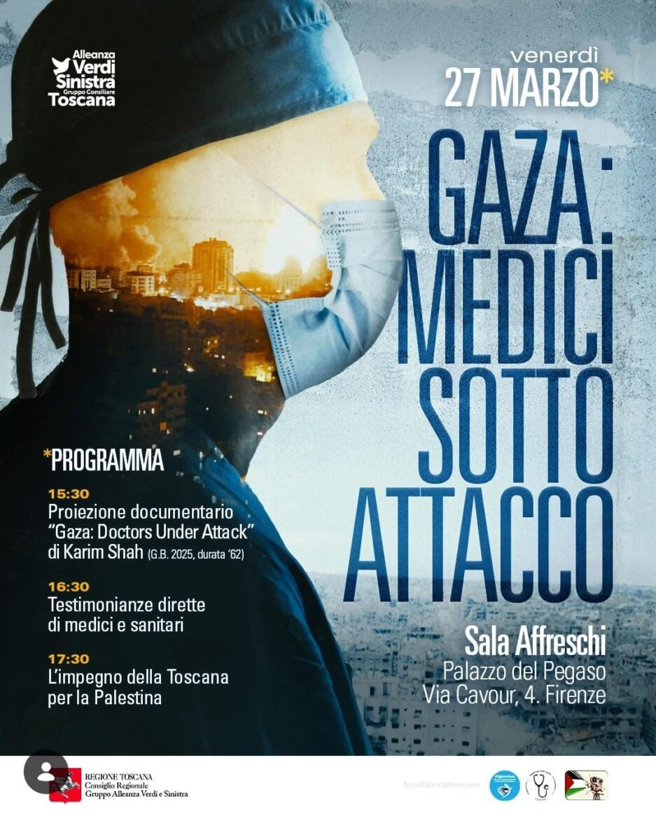“A Gaza in atto un genocidio a bassa intensità”. A Firenze il documentario “censurato” dalla Bbc e testimonianze dirette dei medici dalla Striscia – ASCOLTA