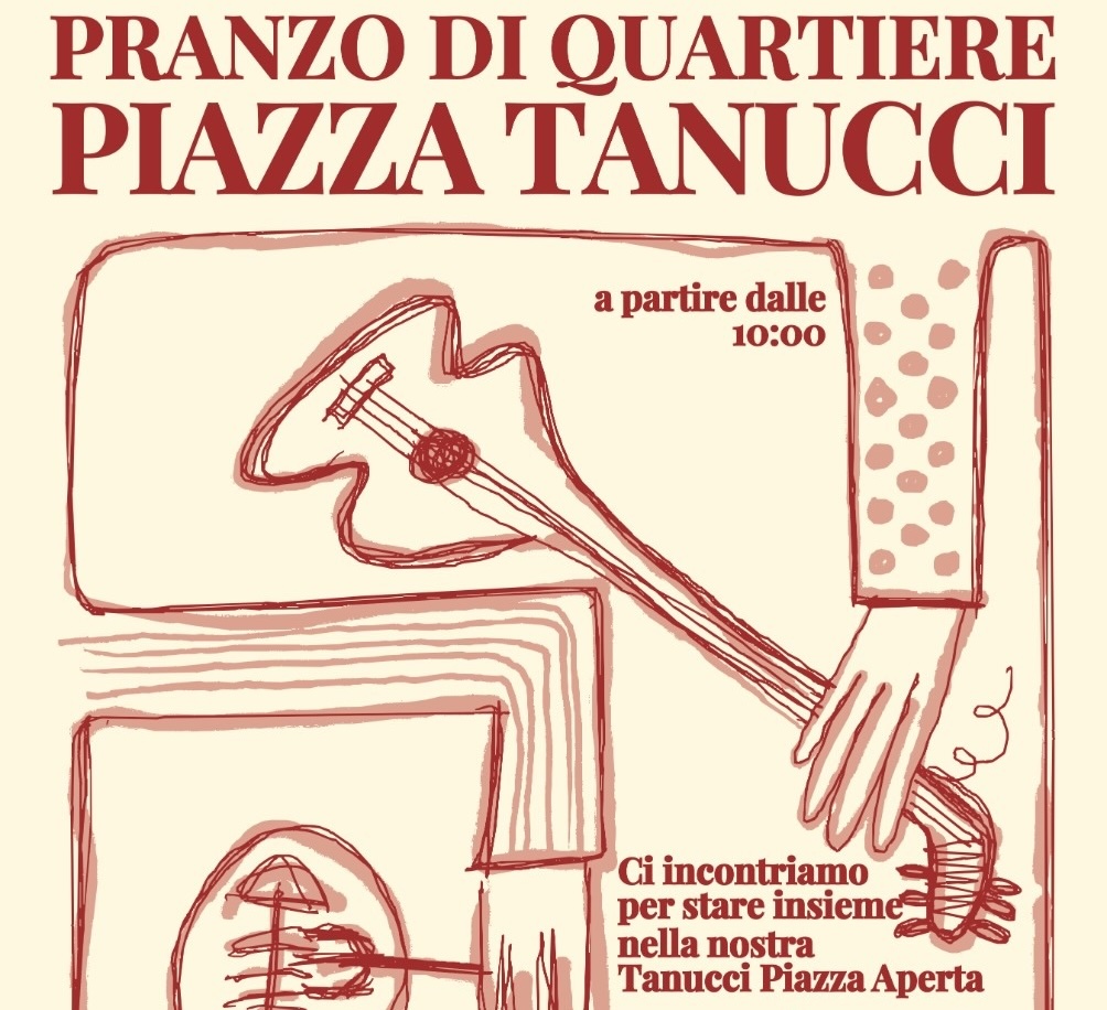 Piazza Tanucci Aperta, un pranzo di quartiere e presidio per dare il “non benvenuto” a Vannacci e al suo movimento – ASCOLTA