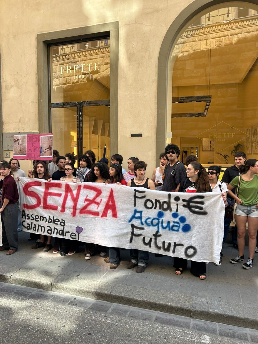 Studenti in presidio per lo studentato senz’acqua da 10 giorni: “Frutto del definanziamento del DSU” – ASCOLTA