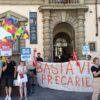 Precari dei musei fiorentini di nuovo in presidio: “Riassunti con part-time ciclici, forzati a casa per 5 mesi l’anno”  – FOTO