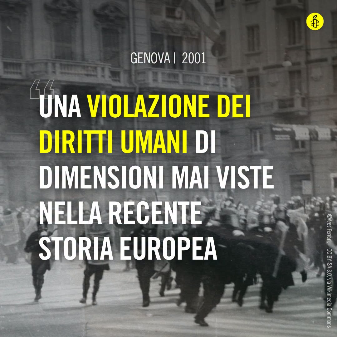 Da Genova 2001 a Bologna 2026. Riccardo Noury (Amnesty International): “Siamo di fronte a un fallimento completo dello Stato” – ASCOLTA