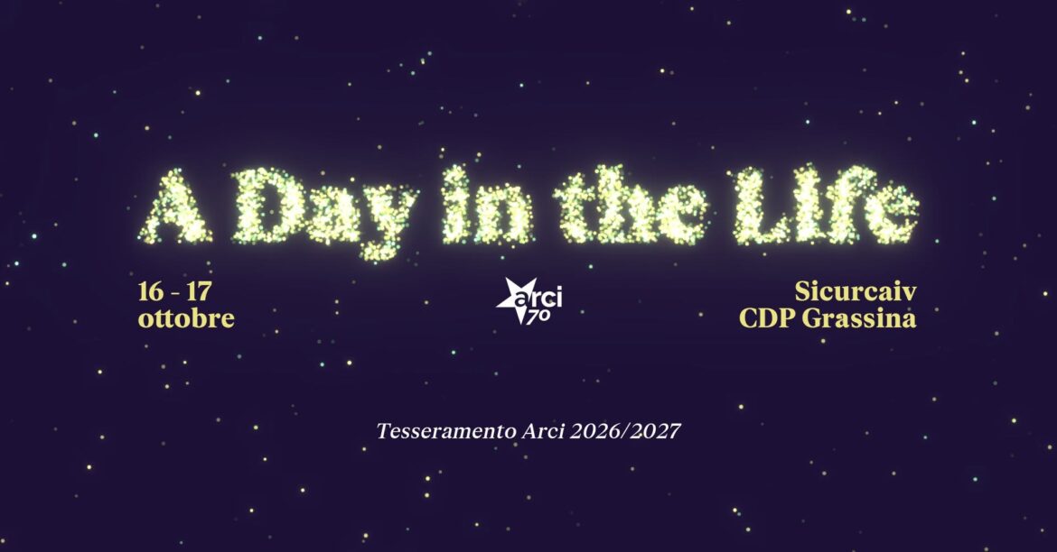 Gatti Mézzi, Appino e Sara Hebe per “A Day in the Life”: a Grassina due giorni di musica per il tesseramento ARCI 2026 – ASCOLTA